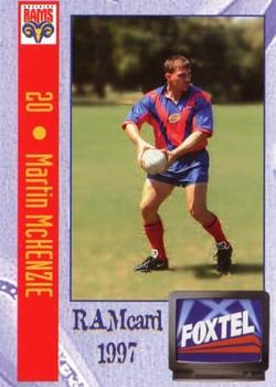 1997 RAMcard Adelaide Rams #NNO Martin McKenzie Front